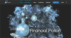 Desktop Screenshot of financialpotion.com